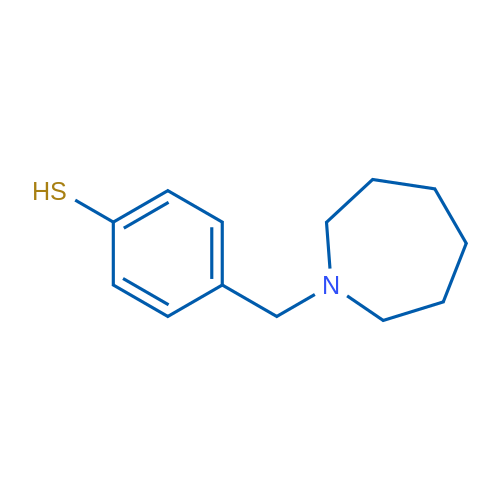 4-(Azepan-1-ylmethyl)benzenethiol 1g
