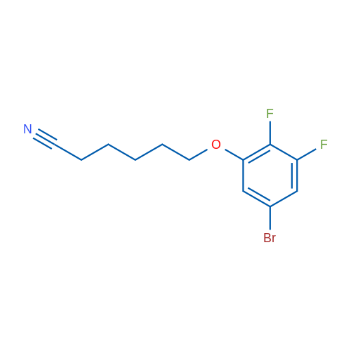 6-(5-Bromo-2,3-difluorophenoxy)hexanenitrile 1g