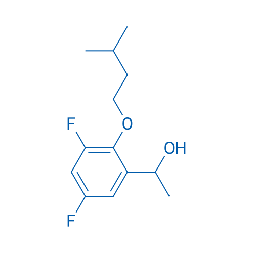 1-(3,5-Difluoro-2-(isopentyloxy)phenyl)ethanol 1g