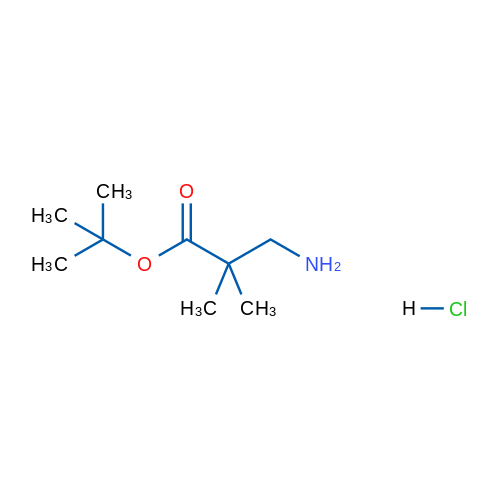 tert-Butyl 3-amino-2,2-dimethylpropanoate hydrochloride 1g