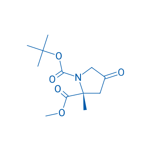(R)-1-tert-Butyl 2-methyl 2-methyl-4-oxopyrrolidine-1,2-dicarboxylate 250mg