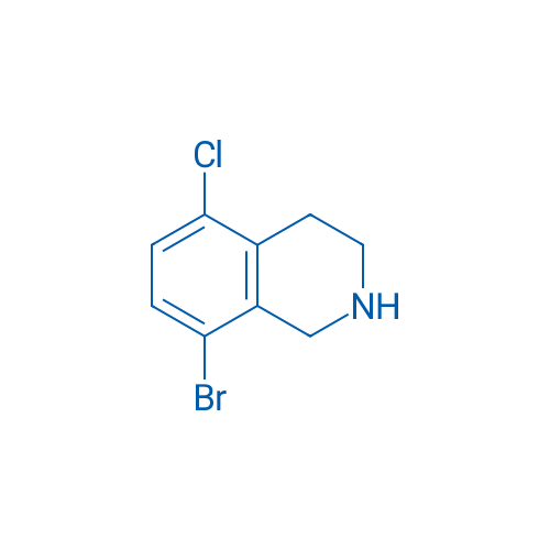 8-Bromo-5-chloro-1,2,3,4-tetrahydroisoquinoline 100mg