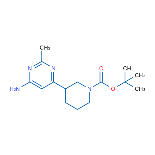tert-Butyl 3-(6-amino-2-methylpyrimidin-4-yl)piperidine-1-carboxylate 1g