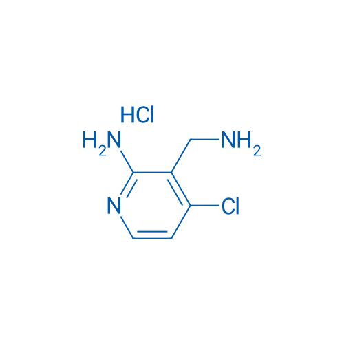 3-(Aminomethyl)-4-chloropyridin-2-amine hydrochloride 250mg
