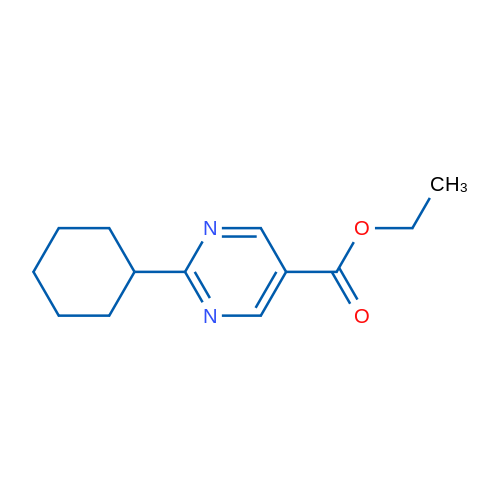 Ethyl 2-cyclohexylpyrimidine-5-carboxylate 1g