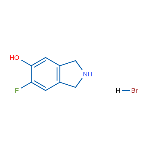 6-Fluoroisoindolin-5-ol hydrobromide 1g