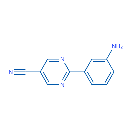 2-(3-Aminophenyl)pyrimidine-5-carbonitrile 1g