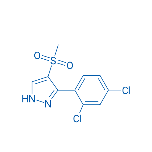 3-(2,4-Dichlorophenyl)-4-(methylsulfonyl)-1H-pyrazole 1g