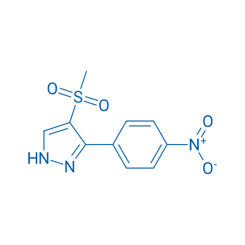 4-(Methylsulfonyl)-3-(4-nitrophenyl)-1H-pyrazole 1g