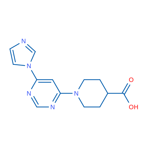 1-(6-(1H-Imidazol-1-yl)pyrimidin-4-yl)piperidine-4-carboxylic acid 1g