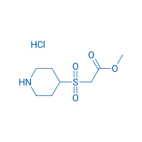 methyl (piperidin-4-ylsulfonyl)acetate hydrochloride 250mg
