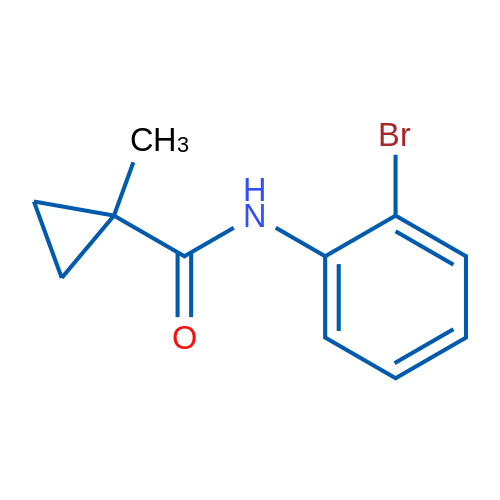 N-(2-Bromophenyl)-1-methylcyclopropanecarboxamide 1g