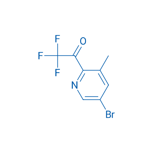 1-(5-Bromo-3-methylpyridin-2-yl)-2,2,2-trifluoroethan-1-one 100mg
