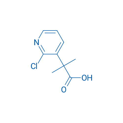 2-(2-Chloropyridin-3-yl)-2-methylpropanoic acid 250mg