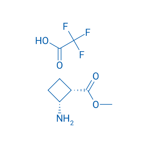 Methyl (1S,2R)-2-aminocyclobutane-1-carboxylate; trifluoroacetic acid 1g