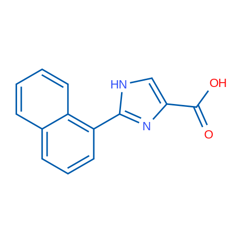 2-(Naphthalen-1-yl)-1H-imidazole-4-carboxylic acid 1g