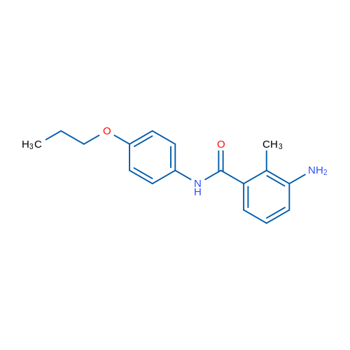 3-Amino-2-methyl-N-(4-propoxyphenyl)benzamide 1g