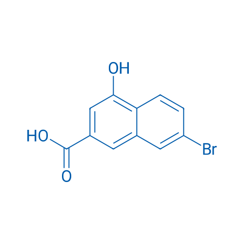 7-Bromo-4-hydroxy-2-naphthoic acid 100mg