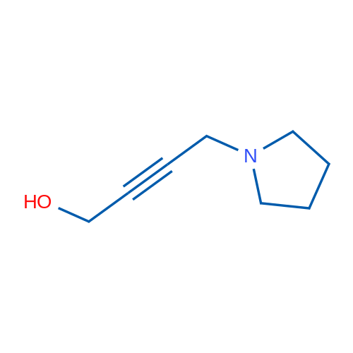 4-(Pyrrolidin-1-yl)but-2-yn-1-ol 1g