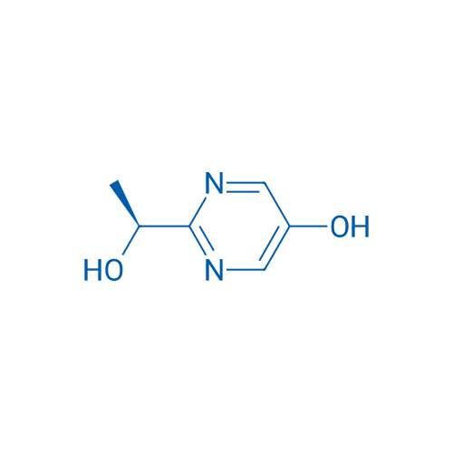(+)-2-(1-Hydroxy-ethyl)-pyrimidin-5-ol 250mg