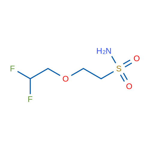 2-(2,2-Difluoroethoxy)ethane-1-sulfonamide 50mg