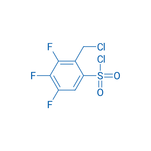 2-(Chloromethyl)-3,4,5-trifluorobenzene-1-sulfonyl chloride 1g