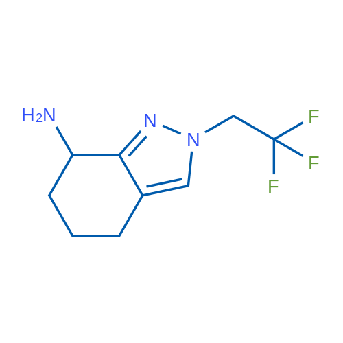 2-(2,2,2-Trifluoroethyl)-4,5,6,7-tetrahydro-2H-indazol-7-amine 1g