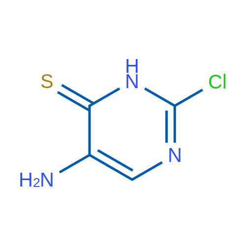5-Amino-2-chloropyrimidine-4(3H)-thione 1g