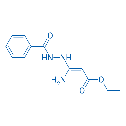 Ethyl 3-amino-3-(2-benzoylhydrazinyl)acrylate 1g