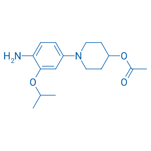 1-(4-AMINO-3-ISOPROPOXYPHENYL)PIPERIDIN-4-YL ACETATE 1g