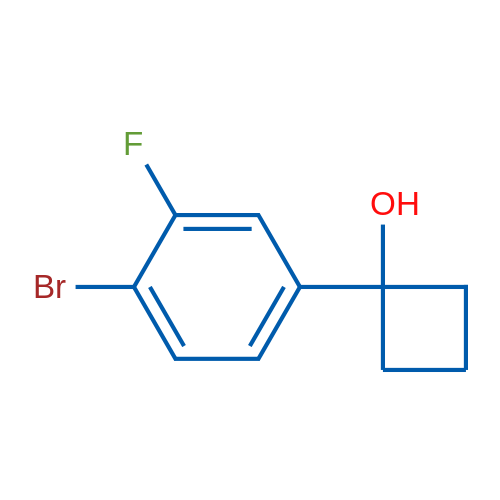1-(4-Bromo-3-fluorophenyl)cyclobutanol 1g
