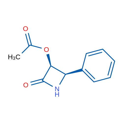 (3S,4R)-2-Oxo-4-phenylazetidin-3-yl acetate 1g