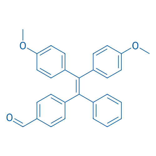 4-(2,2-Bis(4-methoxyphenyl)-1-phenylvinyl)benzaldehyde 1g