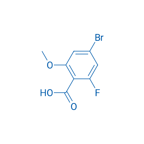 4-Bromo-2-fluoro-6-methoxybenzoic acid 5g
