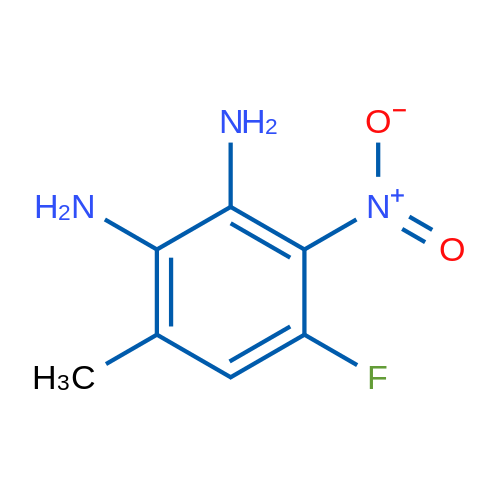 4-Fluoro-6-methyl-3-nitrobenzene-1,2-diamine 1g