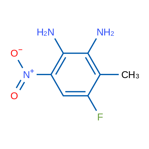 4-Fluoro-3-methyl-6-nitrobenzene-1,2-diamine 1g