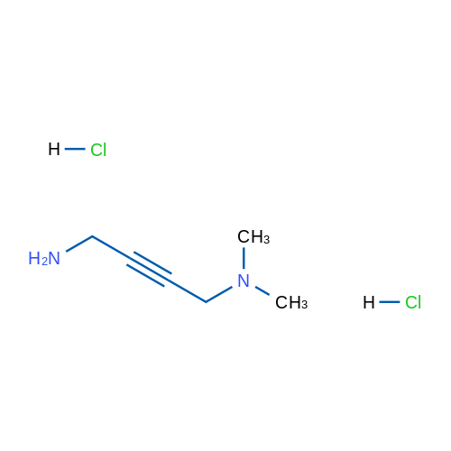 N,N-dimethylbut-2-yne-1,4-diamine dihydrochloride 1g