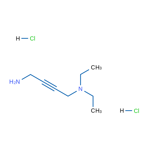 N,N-diethylbut-2-yne-1,4-diamine dihydrochloride 250mg