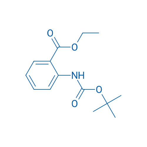 Ethyl 2-((tert-butoxycarbonyl)amino)benzoate 250mg