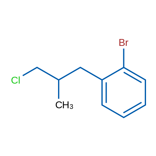 1-Bromo-2-(3-chloro-2-methyl-propyl)-benzene 1g