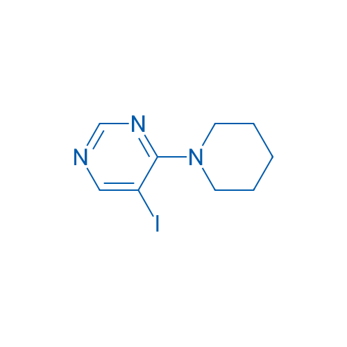 5-Iodo-4-(piperidin-1-yl)pyrimidine 1g