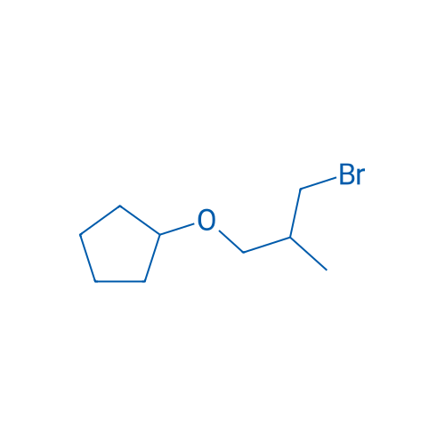 (3-Bromo-2-methylpropoxy)cyclopentane 1g