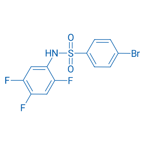4-Bromo-N-(2,4,5-trifluorophenyl)benzenesulfonamide 5g