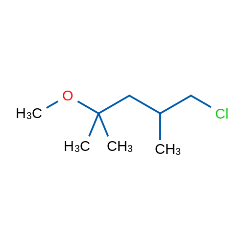 1-Chloro-4-methoxy-2,4-dimethylpentane 1g