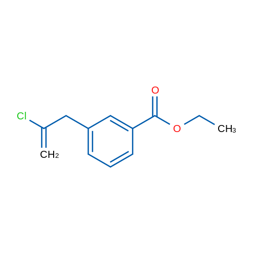 3-(3-Carboethoxyphenyl)-2-chloro-1-propene 1g