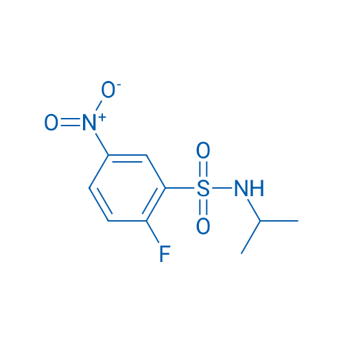 2-fluoro-N-isopropyl-5-nitrobenzenesulfonamide 1g
