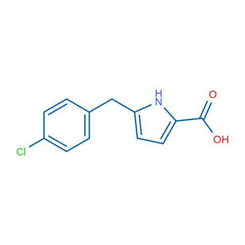5-(4-Chlorobenzyl)-1H-pyrrole-2-carboxylic acid 1g