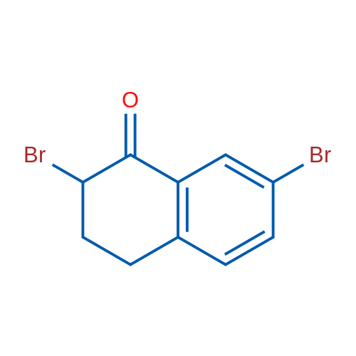 2,7-Dibromo-3,4-dihydronaphthalen-1(2H)-one 1g