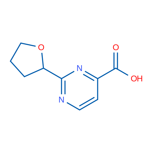 2-(Oxolan-2-yl)pyrimidine-4-carboxylic acid 1g