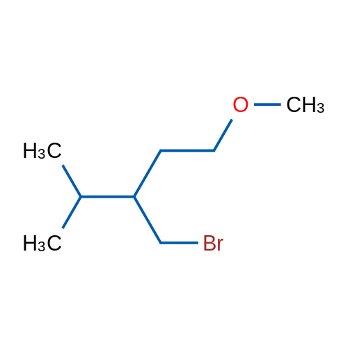 3-(Bromomethyl)-1-methoxy-4-methylpentane 1g